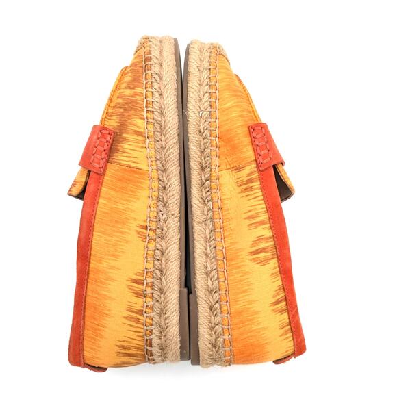 Sam Edelman Kai 2 Espadrille Loafer Shoes Women's Marigold Multi Size US5M EU35 - Picture 7 of 11